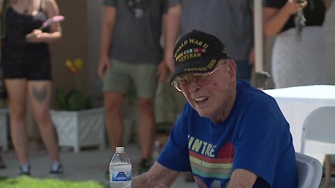 Mesa WWII vet celebrates 102nd birthday