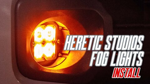 Heretic Studios Tacoma Fog Lights | INSTALL | #foglights #tacoma #hereticstudio