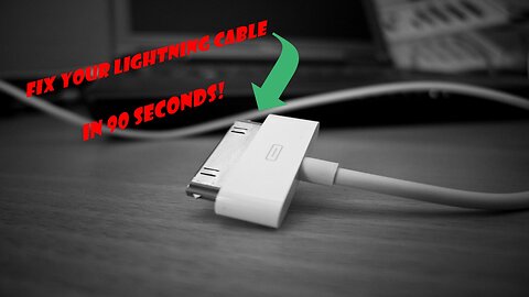 how to fix your iphone charger cable