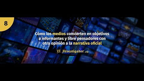 08 Plandemic indoctornation. Cómo los medios convierten a informantes y libre pensadores.