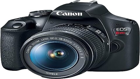 Canon DSLR Camera with 18-55mm Lens | Built-in Wi-Fi | DIGIC 4+ Image Processor and Full HD Videos