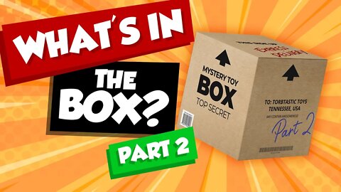 Mystery Toy Box Part 2 - Opening the Thrift Box What's inside? Marvel GI Joe Godzilla DBZ Dragonball