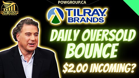 Tilray Brands Targeting $2.00 USD? Daily Oversold Bounce & TLRY Technical Analysis