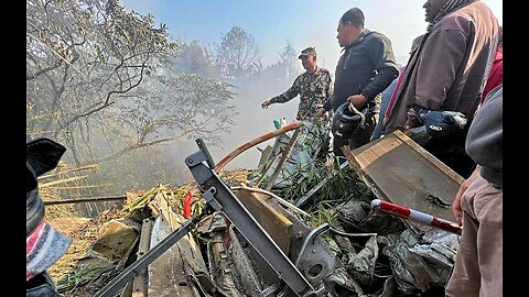 A passenger plane with 72 people on board has crashed in Nepal, killing dozens