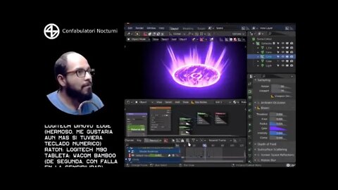 Blender | Efecto de destello, resplandor intenso en tiempo real en Eevee (version corta)