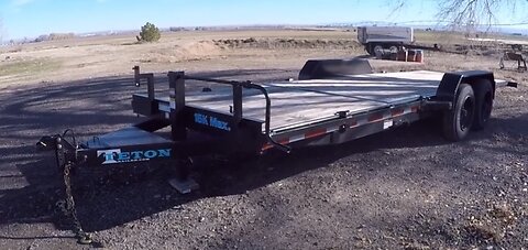 Teton 22ft 16k tilt trailer overview