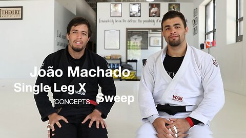 Single Leg X Sweep Mechanics with João Machado