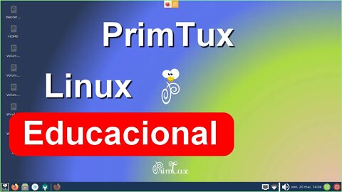 PrimTux Linux Debian Educacional. Distro para escolas, alunos e professores