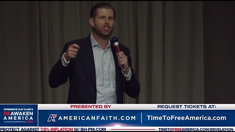 Eric Trump | "It Took A Guy Like Donald Trump To Call This Stuff Out"