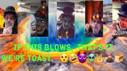 What Would Happen If A Super Volcano Erupted? 😮🤣😈👽🤟🌋🍞