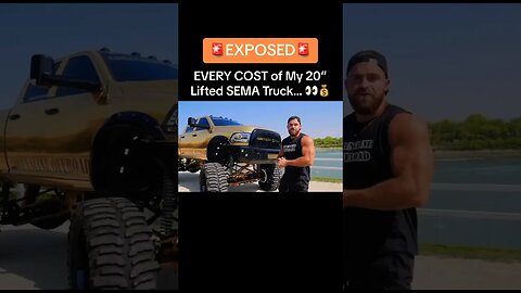 I EXPOSED every single cost of my SEMA Truck Build… 👀💰 #truck