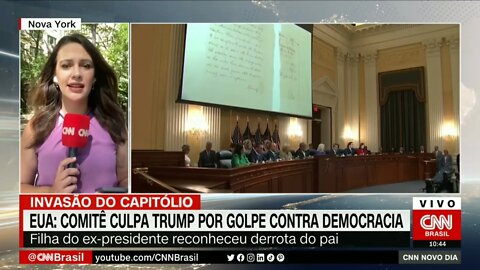 Comitê culpa Donald Trump por golpe contra a democracia nos Estados Unidos | @SHORTS CNN