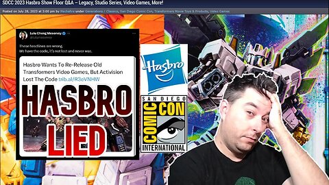 ACTIVISION Calls Out HASBRO Over Comic Con Panel