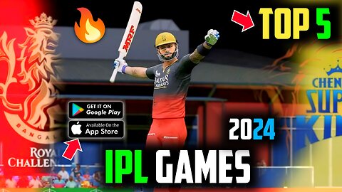 TOP 5 IPL Games 2024 / Android & ios