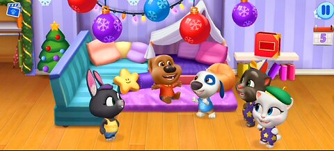 Talking Tom with friends celebrat Brirth day🛍🐰|| tom playing ⚽️⚾️|| kids cartoons