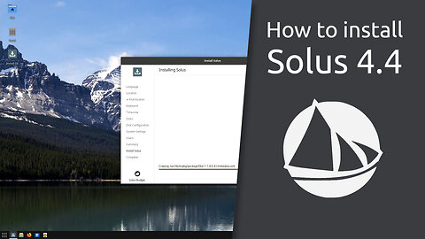 How to install Solus 4.4