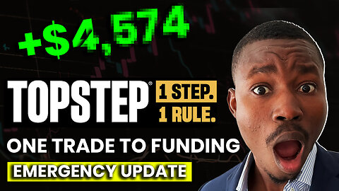 Road To Topstep Funding #3 | Emergency Update