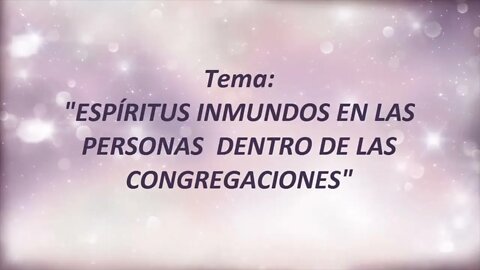 Espíritus Inmundos en las Personas dentro de las Congregaciones - EDGAR CRUZ MINISTRIES