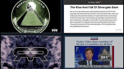 NWO IS GameOver - DS Banks are Crashing - JAN6 FALSE FLAG- FBI INSIDE JOB - TREASON