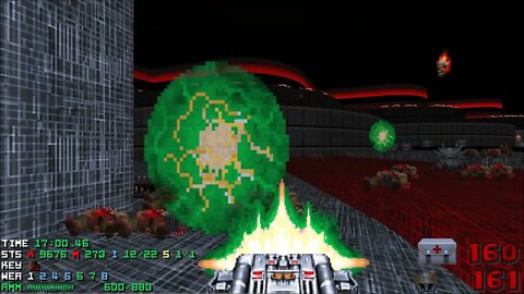 Doom 2 NoReason's Speedmaps 3 Level 24 UV with 102% in 30:06