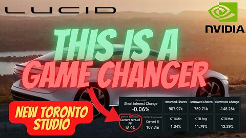 LCID WILL BE A GAME CHANGER 🔥🔥 WHAT PEOPLE ARE MISSING - NVIDIA PARTNERSHIP 🚀 MUST WATCH $LCID