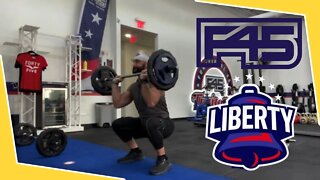 F45 TRAINING VLOG: LIBERTY WORKOUT | Strength