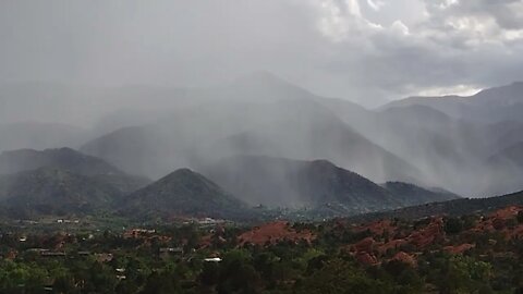 Pikes Peak rain storm