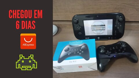 UNBOXING CONTROLE WII U do Aliexpress