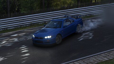 Assetto Corsa, Skyline R34 Nordschleife TF lap