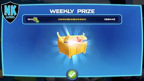 Angry Birds Transformers - Challenge Run Rewards - September 1, 2019