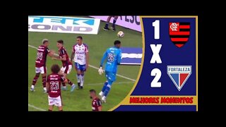 Flamengo 1x2 Fortaleza | Melhores Momentos || 05/06/2022 - Completo