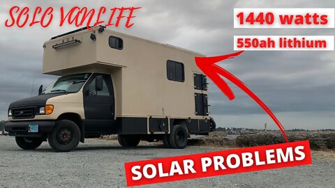 VANLIFE Solar Power FAIL!!! / Luxury Tiny Home On Wheels