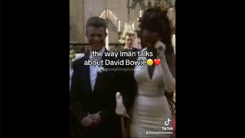 the way Iman talks about David Bowie 🥲❤️