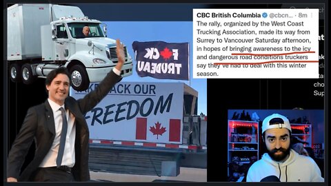 They REALLY Don't Want You Seeing, Supporting The TRUCK CONVOY!