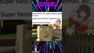 Memes em imagens - SUPER HERÓIS DO BRASIL #shorts