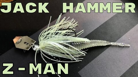 Jack Hammer By Z-Man - Chatterbait bass fishing for spring bass