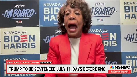 Maxine Waters refers to Trump supporters as "domestic terrorists"