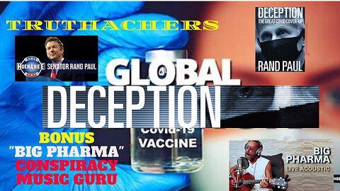 Rand Paul Interview HUCKABEE Dr Fauci Book "DECEPTION" BONUS SONG "BIG PHARMA" Conspiracy Music GURU