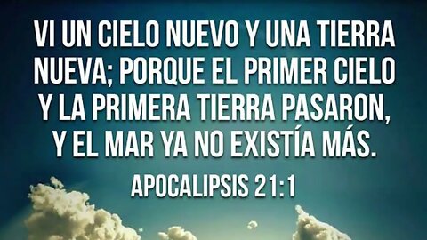 Un nuevo cielo y una nueva tierra #devocional #devocionaldiario #jesuscristo