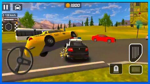 Police Car Chase Cop Simulator 2022 - police chase, randomly crash #06