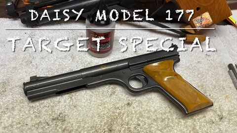 Daisy model 177 target special BB gun 1956-1978