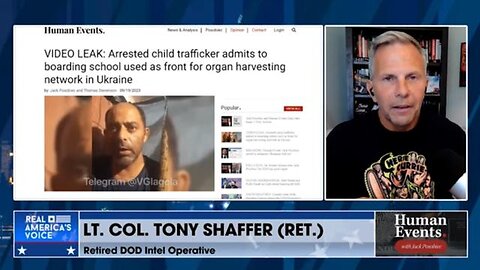 Lt.Col.Tony Shaffer: Ukrainian child trafficking & organ harvesting