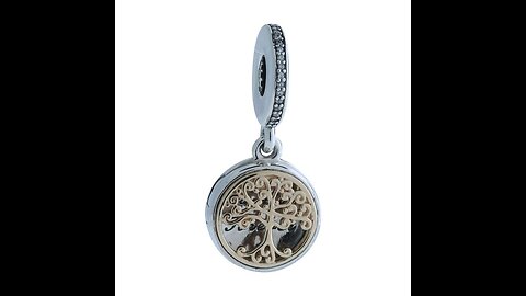 Pandora Jewelry Family Roots Sterling Silver Charm