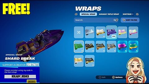 FREE | Shard Break (Wrap)-Fortnite