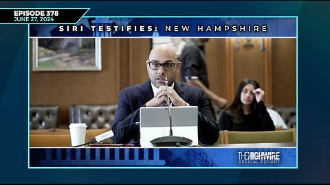 AARON SIRI TESTIFIES: NEW HAMPSHIRE HOUSE COMMITTEE ON COVID RESPONSE: PART 2