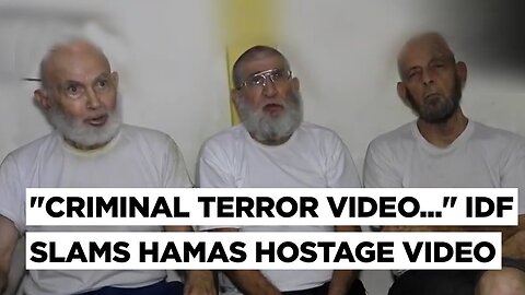 Israeli Hostages “Plead” For Release Ben-Gvir Threatens Bolting Netanyahu’s Coalition Hamas War