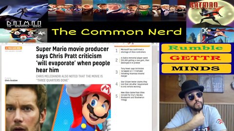 Nintendo Super Mario Bros Movie Producer Pushes Back Against Chris Pratt Casting As Voice Actor