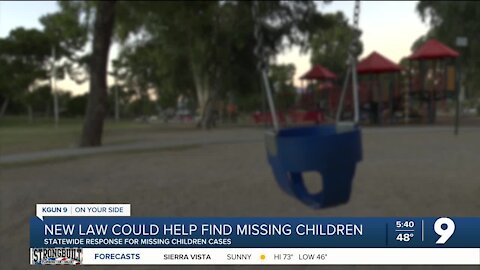 Arizona's new law creates immediate statewide response for missing children