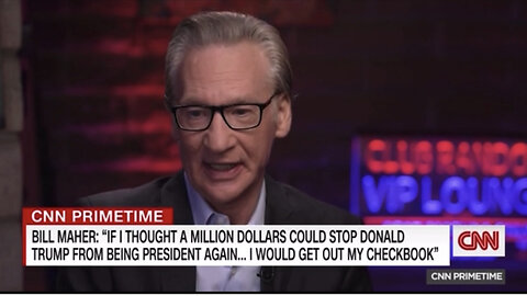 Bill Maher: was “afraid for his own well being” that Trump would put him in Guantánamo Bay- Anons Know Mr Red Shoes