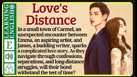 Leran English Through Story ⭐ Level 🍀| Love Distance.